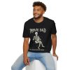 Movie Dad T-Shirt — Retro Skeleton Popcorn Tee for Film-Loving Fathers