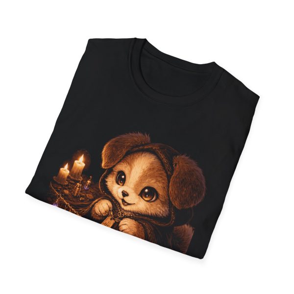Cute Puppy Candlelight T-Shirt — Year of the Dog Graphic Tee
