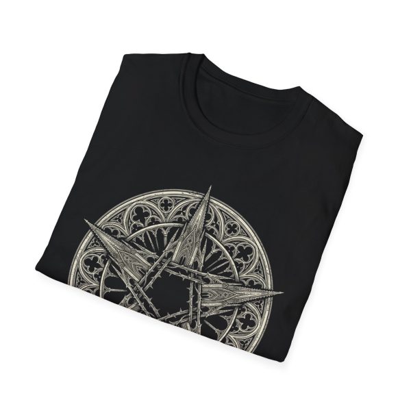 1658176926877179986_2048.jpeg Pentagram Gothic Tee — "Perfectly Cursed" Graphic T-Shirt