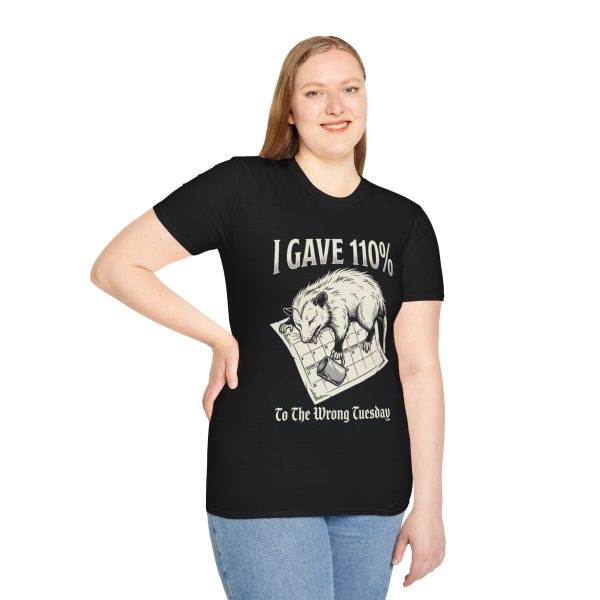 16619288838299235579_2048.jpeg I Gave 110% To The Wrong Cues T-Shirt — Funny Over committed Wolf Tee