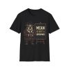 Mean Is Not a Superpower Bulldog Graphic T-Shirt