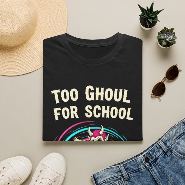 Too Ghoul For School T-Shirt — Retro Skateboarding Ghoul Tee