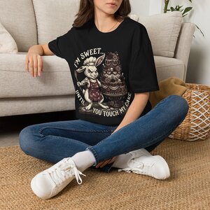 I'm Sweet Until You Touch My Cake T-Shirt — Funny Baker Tee