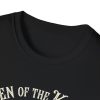 Queen of the Kitchen T-Shirt — Skull Crown Skeleton Chef Graphic Tee