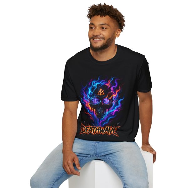 Deathwave Neon Skull T-Shirt