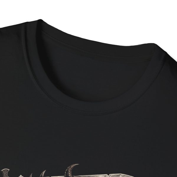 17459023147524728655_2048.jpeg Dark Skeleton Warrior T-Shirt — "Kill the Craving" Gothic Fantasy Tee