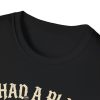 I Had a Plan Motorcycle T-Shirt — Vintage Biker Ride Tee