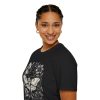 Moth & Moonflower T-Shirt — "I Feel Everything" Floral Gothic Tee