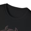 18062881065090481652_2048.jpeg Cute Demon T-Shirt — Kawaii Bat Devil with Candles Graphic Tee