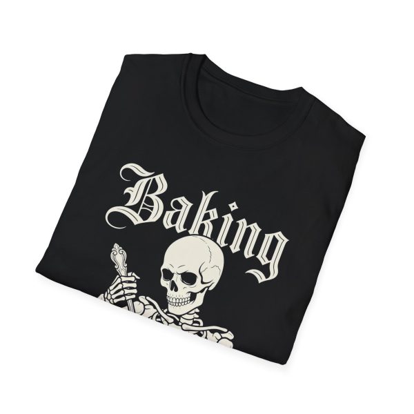 18197968601107892875_2048.jpeg Baking Because Murder Is Wrong Skull Graphic T‑Shirt