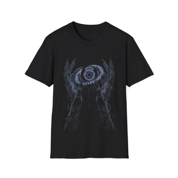 Mystic Eye Graphic T-Shirt — Dark Occult Hands Design