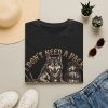Wolf Graphic T-Shirt — "I Don't Need a Pack, I Need a Bakery"