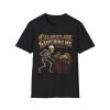 Calories Are Watching Me T‑Shirt — Funny Skeleton Diet Humor Tee