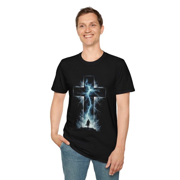 Lightning Cross T-Shirt — Electric Faith Graphic Tee