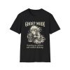 Ghost Mode T-Shirt — ("Running on caffeine and wishful thinking")