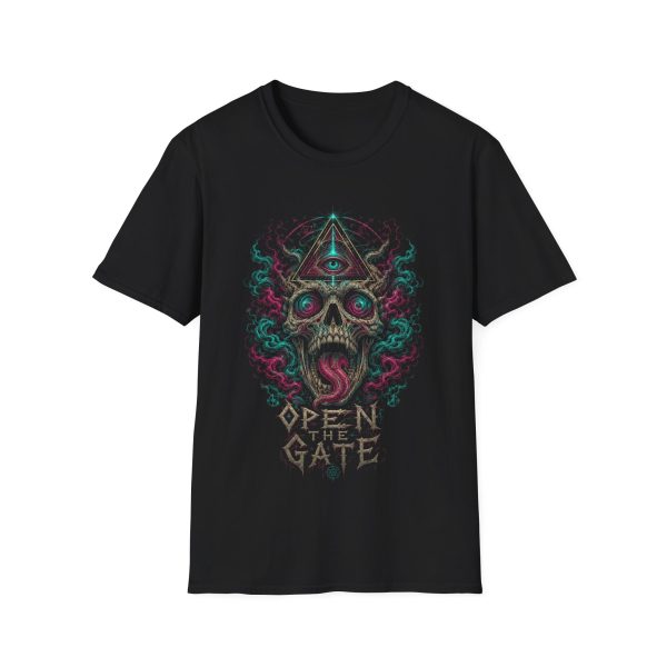 2309350450169629564_2048.jpeg Mystic Skull 'Open the Gate' T-Shirt