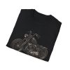 Motorcycle T‑Shirt — Vintage Chopper Design with "It's Not Rude It's Selective"