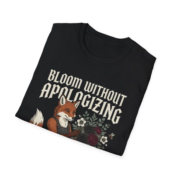 2400150873497155496_2048.jpeg Bloom Without Apologizing Fox Tee — Floral Empowerment T-Shirt