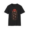 Red Moon Skull T‑Shirt — Gothic Horror Graphic Tee