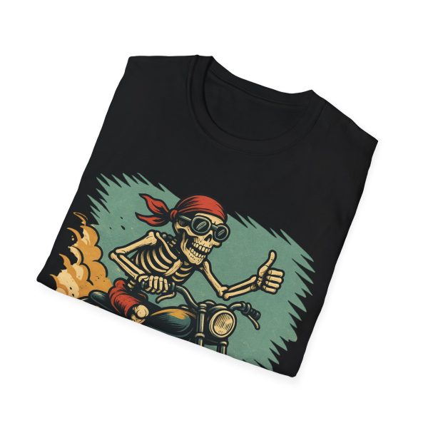 2697737247032444806_2048.jpeg Skeleton Biker T-Shirt — Vintage Motorcycle Skull Tee