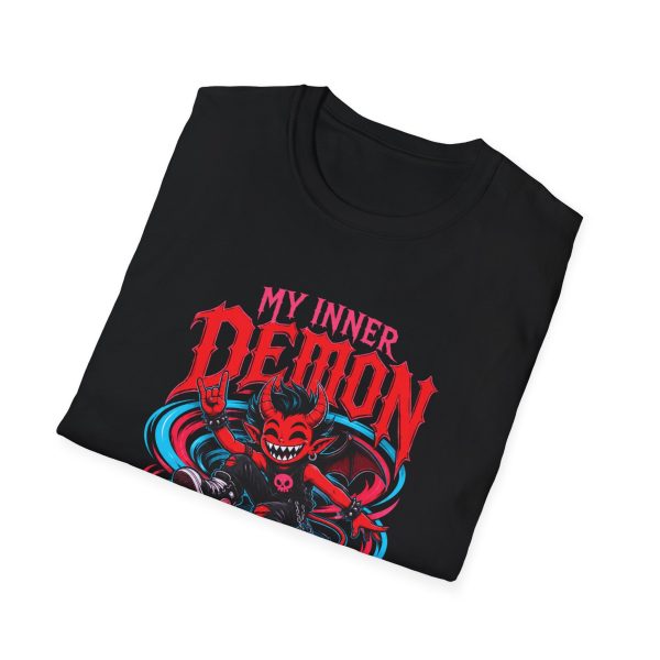 My Inner Demon Has a Hobby T-Shirt — Retro Red Demon