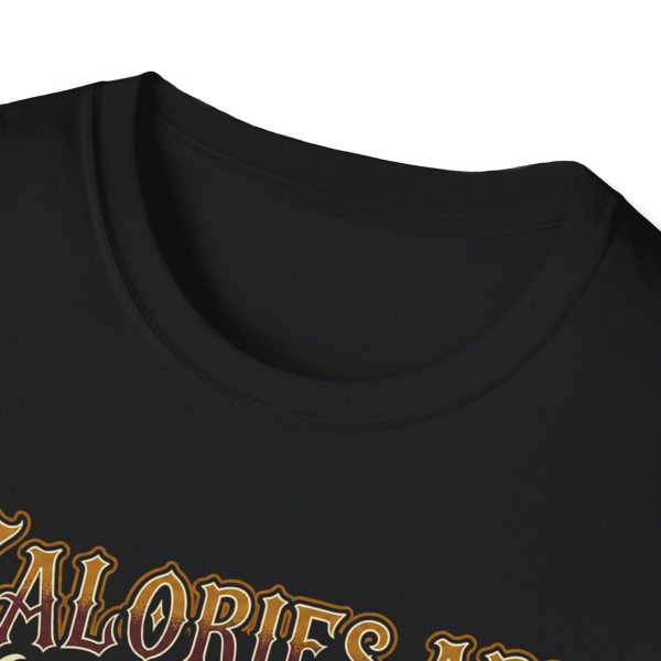 Calories Are Watching Me T‑Shirt — Funny Skeleton Diet Humor Tee