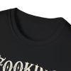 Cooking T-Shirt — Skeleton 'Because Murder Is Whey' Dark Humour Tee