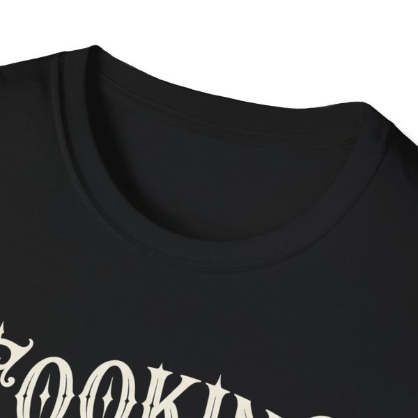 Cooking T-Shirt — Skeleton 'Because Murder Is Whey' Dark Humour Tee