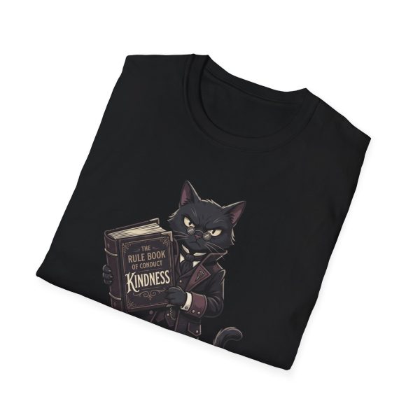 3285002959315786755_2048.jpeg Try Kindness Cat T-Shirt — "Try Kindness, It Confuses Bullies"