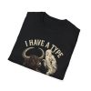 T-Shirt — "I Have a Type: It's Dead" Ghost & Buffalo Graphic