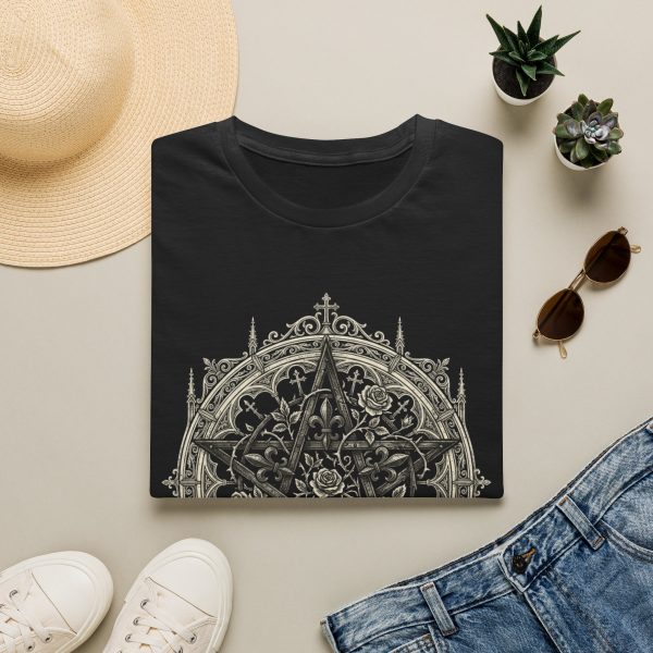 3463633463733201921_2048.jpeg Gothic Rose Mandala T-Shirt — “My Aura Has Trust Issues”