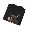 3765176918134158468_2048.jpeg Bull with Phone “No Notifications No Problems” T‑Shirt