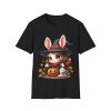 Witch Bunny Halloween T-Shirt — Cute Pumpkin Fall Graphic Tee