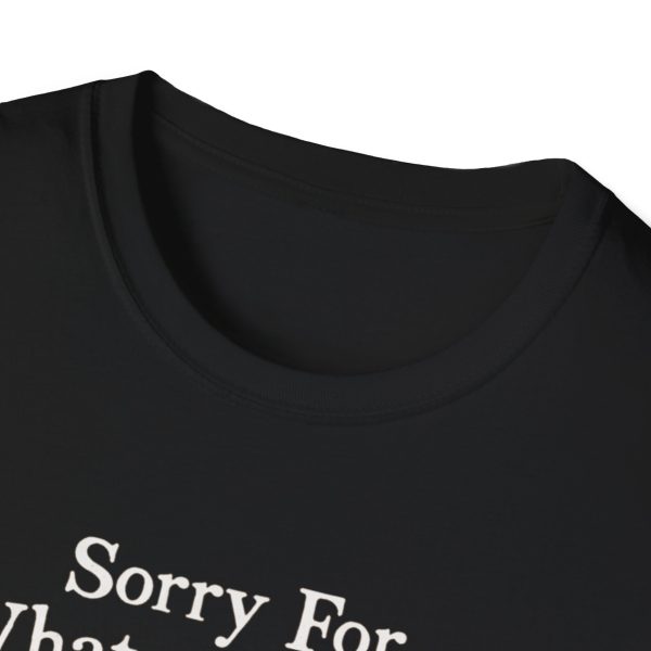 Funny "Sorry For Whatever I Did" Highland Cow T-Shirt