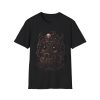 Gothic Demon Kitty T-Shirt — Skull Crown Dark Cute Horror Tee