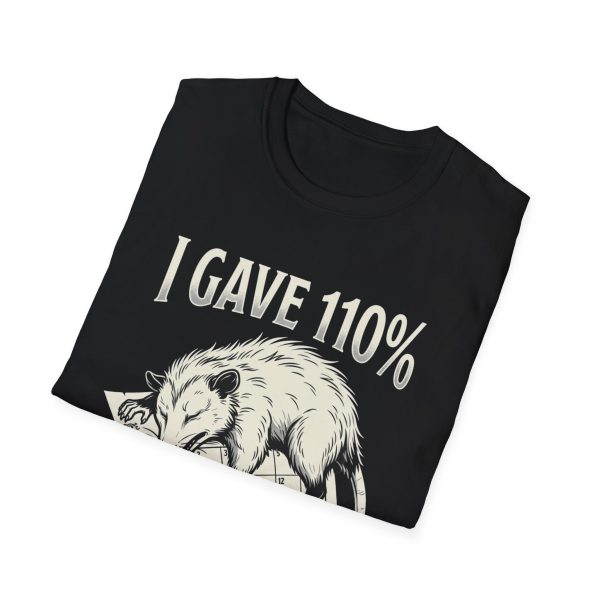 4830394515677676348_2048.jpeg I Gave 110% To The Wrong Cues T-Shirt — Funny Over committed Wolf Tee