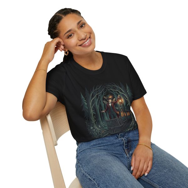4962577646480811908_2048.jpeg Lantern Witch T-Shirt — Haunted Forest Gothic Tee