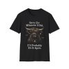Funny "Sorry For Whatever I Did" Highland Cow T-Shirt
