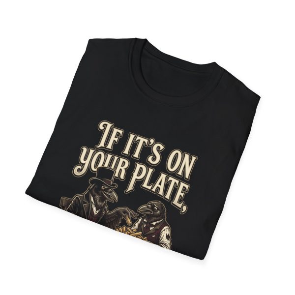 5093957643978685182_2048.jpeg T‑Shirt — "If It’s On Your Plate, It’s Your Calories" Vintage Dining Tee