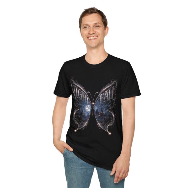 5202347903357317977_2048.jpeg Nightfall Butterfly T-Shirt — Moonlit Gothic Graphic Tee