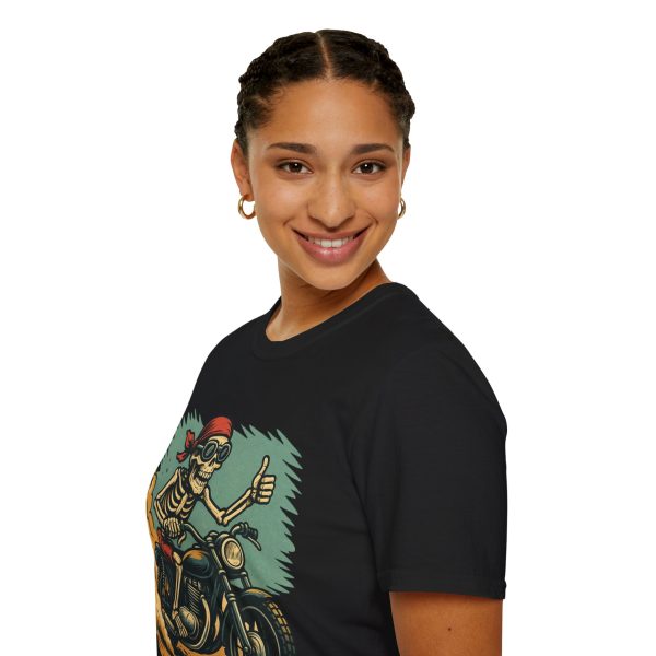 52318272090983218_2048.jpeg Skeleton Biker T-Shirt — Vintage Motorcycle Skull Tee