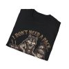 Wolf Graphic T-Shirt — "I Don't Need a Pack, I Need a Bakery"