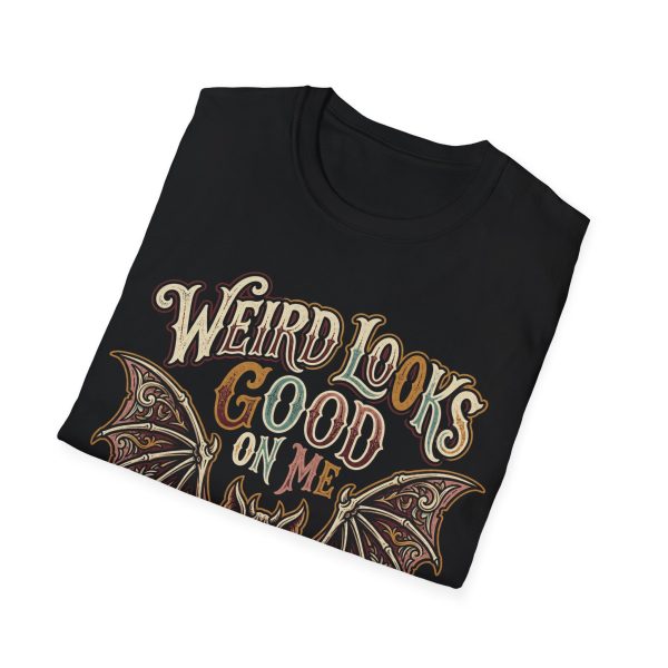 Weird Looks Good On Me T-Shirt — Retro Bat Graphic Tee