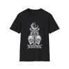Eclipse Ritual T-Shirt — Gothic Moon & Skull Crossbones Tee