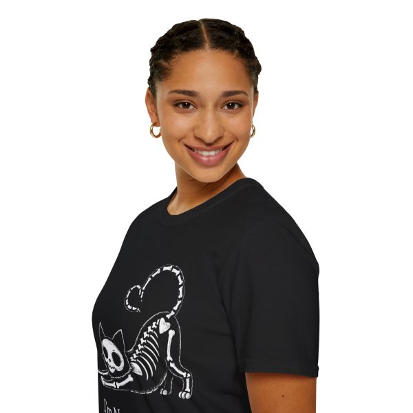 Skeleton Cat T‑Shirt — "I’m Not Rude, I’m Just Honest" Halloween Tee