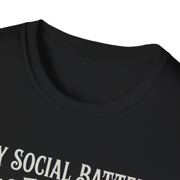 My Social Battery Has Trust Issues T-Shirt — Raccoon Funny Introvert Tee