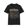 Keep Rolling Graphic T-Shirt — "Keep Rolling No Matter What" Camper Tee
