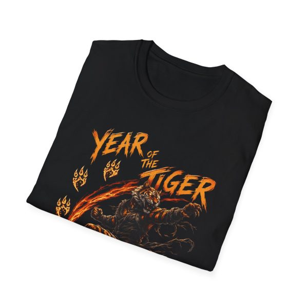Year of the Tiger Graphic T-Shirt — Fiery Tiger Lunar New Year Tee