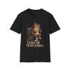 Cat T-Shirt — "Leave Me to My Scroll" Funny Retro Cat Graphic Tee