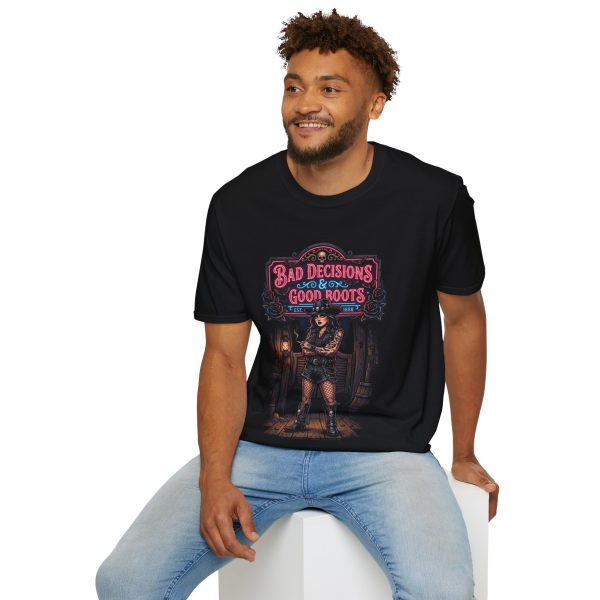 5962031672506112264_2048.jpeg Bad Decisions & Good Boots T-Shirt